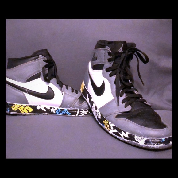 bart simpson custom shoes